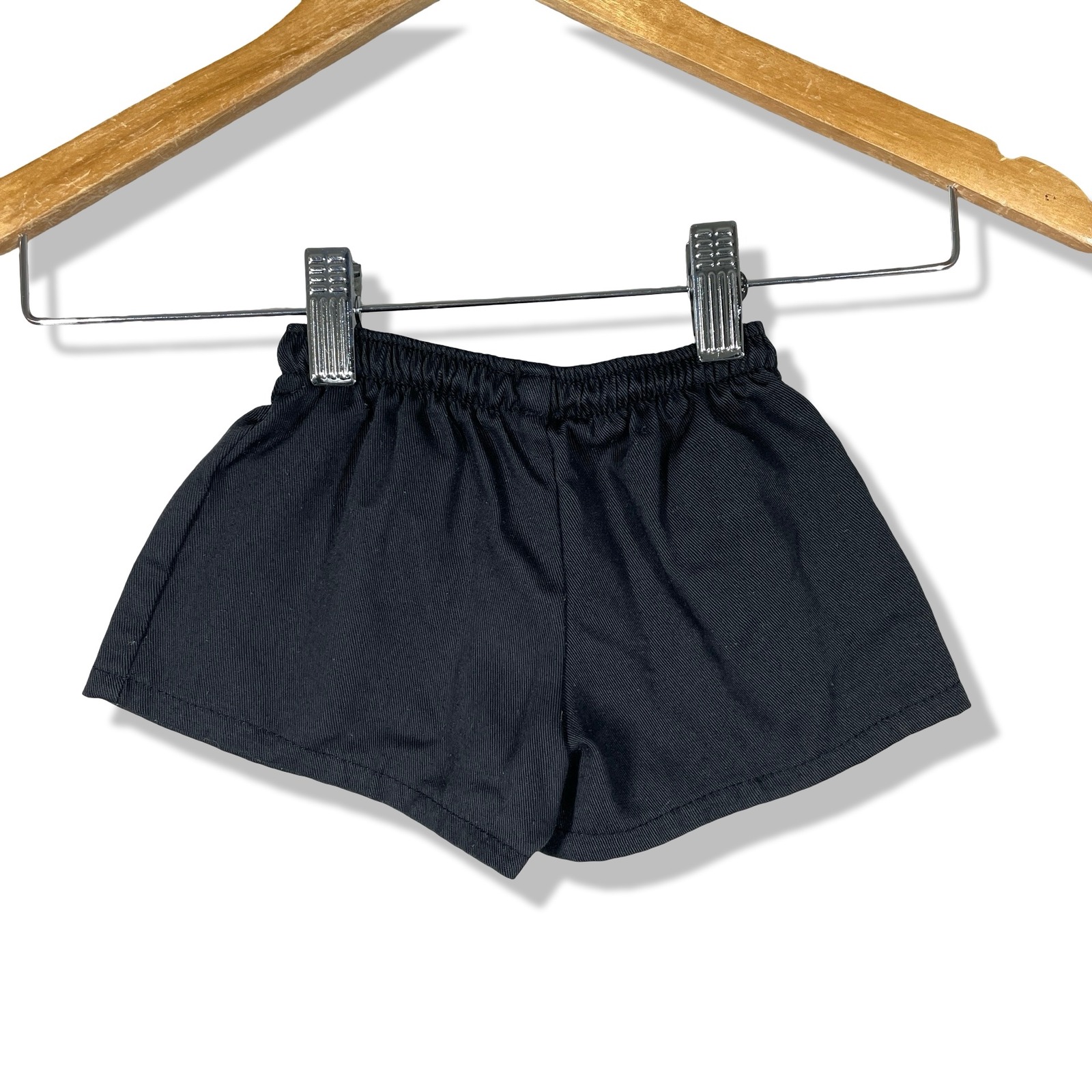 Rodeo Drive Shorts Kids Size 1 Black Vintage 90s Retro Athletic Casual — image 4 of 8